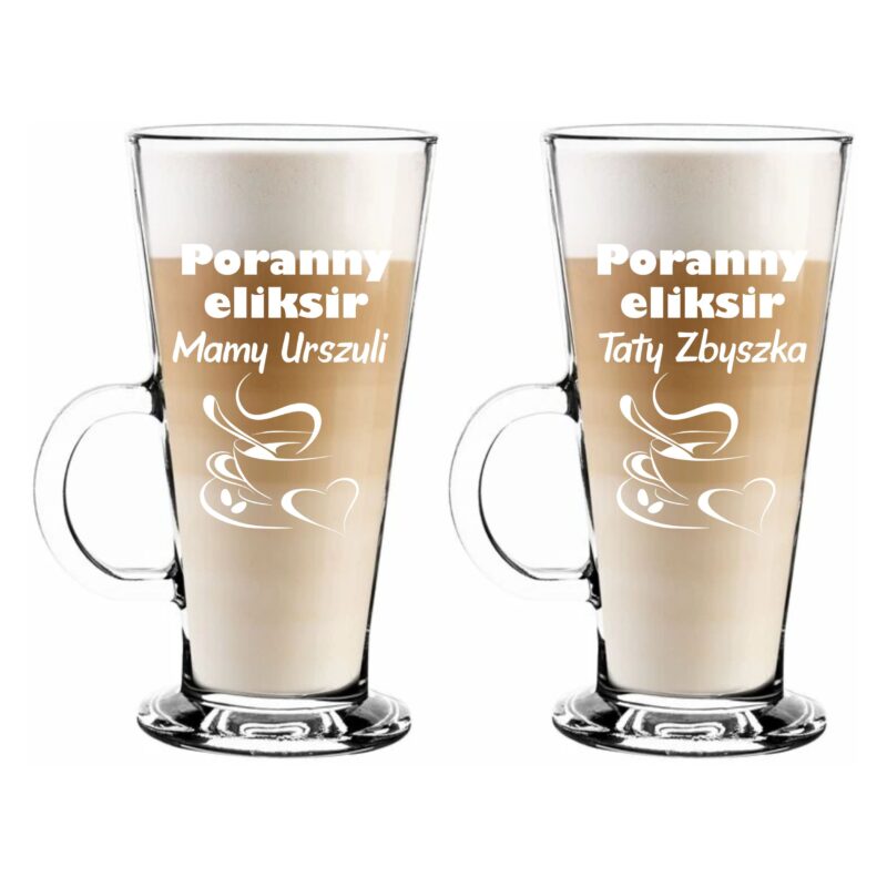 Szklanka do latte z grawerem