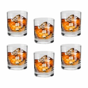 Szklanki do whisky krosno 6szt.