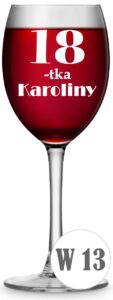 Kieliszek do wina z grawerem 330ml