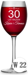 Kieliszek do wina z grawerem 330ml