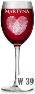 Kieliszek do wina z grawerem 330ml