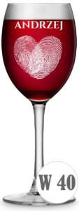 Kieliszek do wina z grawerem 330ml