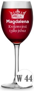 Kieliszek do wina z grawerem 330ml