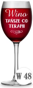 Kieliszek do wina z grawerem 330ml