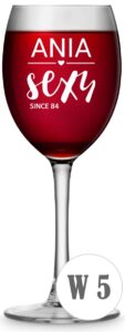 Kieliszek do wina z grawerem 330ml