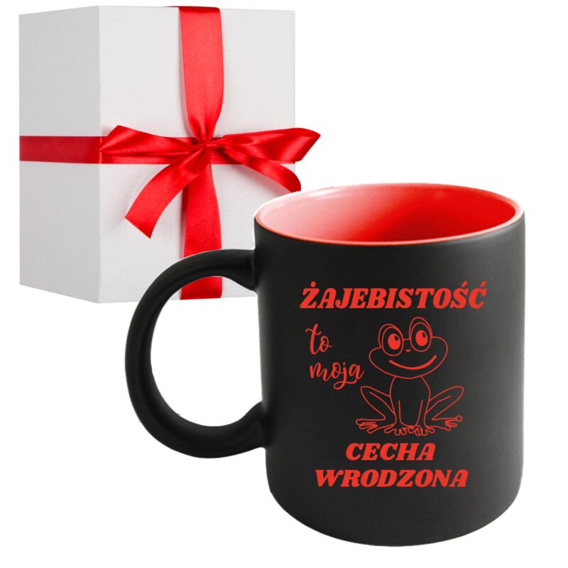 Kubek ceramiczny z grawerem