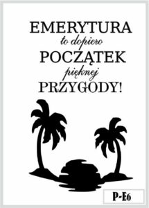 Skrzynka z grawerem prezent dla emeryta