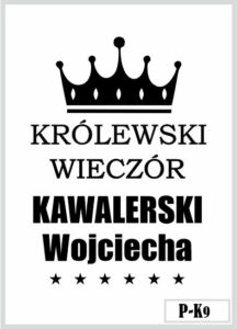 Skrzynka z grawerem na wieczór kawalerski