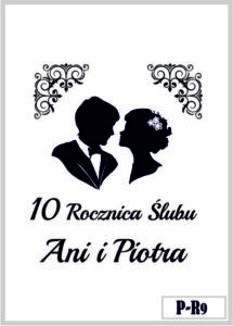 Skrzynka z grawerem na rocznicę ślubu