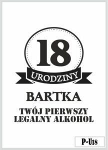 Skrzynka z grawerem na urodziny