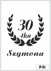 Skrzynka z grawerem na urodziny