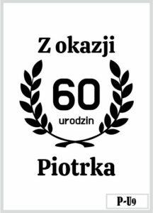 Skrzynka z grawerem na urodziny