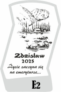 Karafka z grawerem dla emeryta