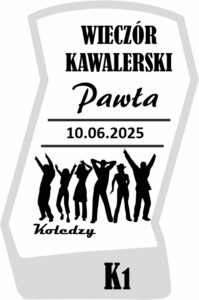 Karafka z grawerem na wieczór kawalerski