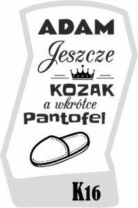 Karafka z grawerem na wieczór kawalerski