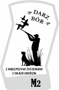 Karafka z grawerem dla myśliwego