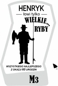 Karafka z grawerem dla myśliwego