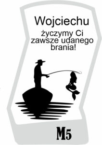 Karafka z grawerem dla myśliwego