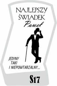 Karafka ślubna z grawerem. Prezent na ślub