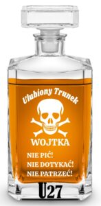 Karafka z grawerem na urodziny