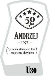 Karafka z grawerem na urodziny, na prezent