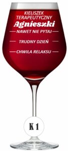 Kieliszek do wina z grawerem XXL