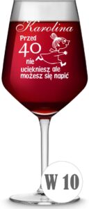 Kieliszek do wina z grawerem 530 ml