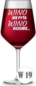 Kieliszek do wina z grawerem 530 ml