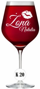 Kieliszek do wina z grawerem XXl