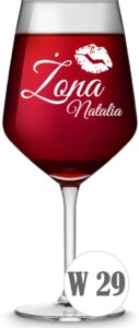 Kieliszek do wina z grawerem 530 ml