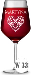 Kieliszek do wina z grawerem 530 ml
