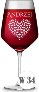 Kieliszek do wina z grawerem 530 ml