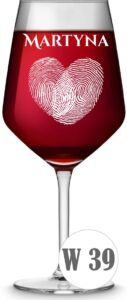 Kieliszek do wina z grawerem 530 ml