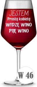 Kieliszek do wina z grawerem 530 ml