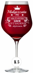 Kieliszek XXL z grawerem