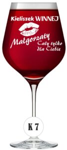 Kieliszek XXL z grawerem