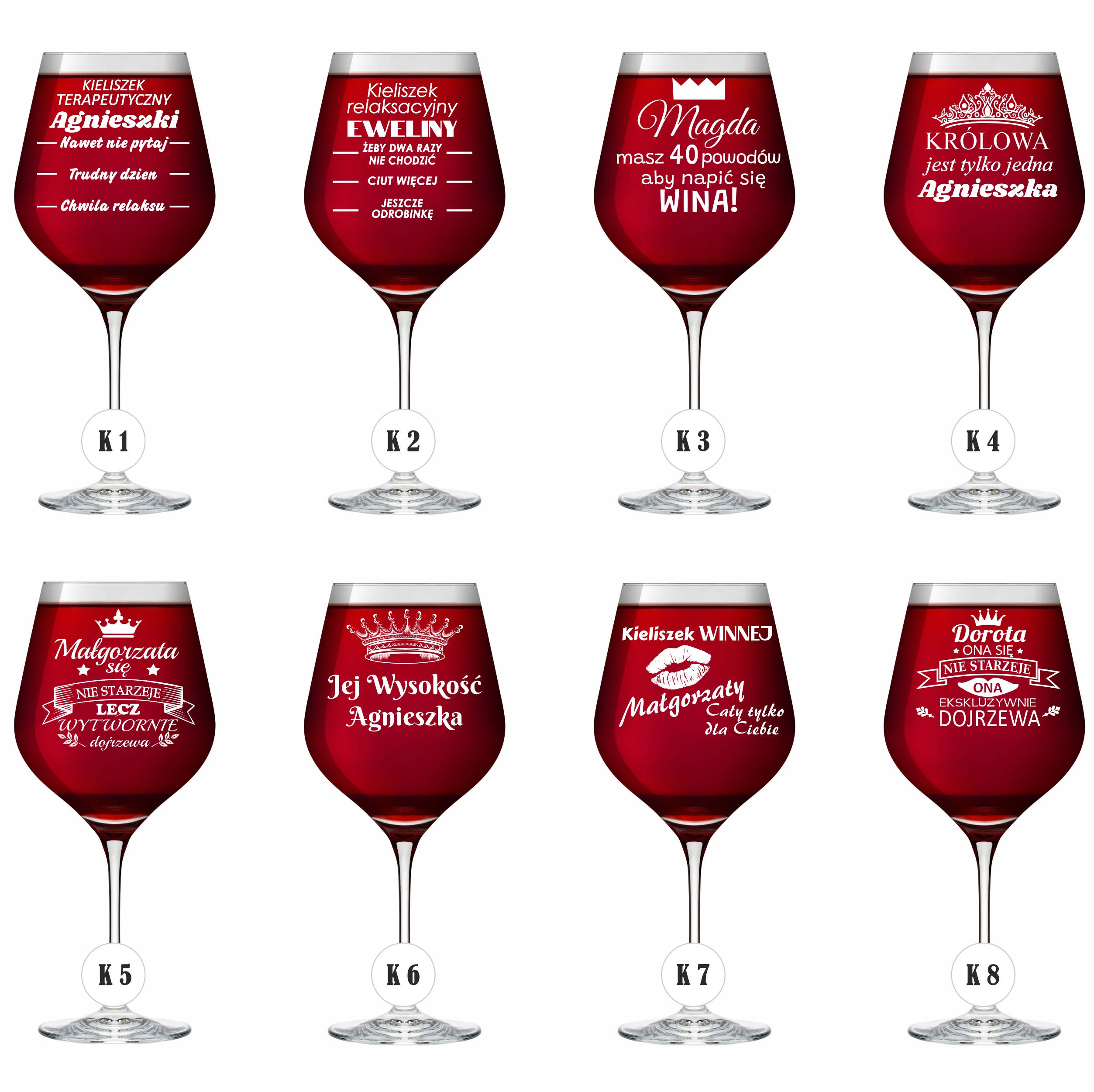 Kieliszek XXL z grawerem