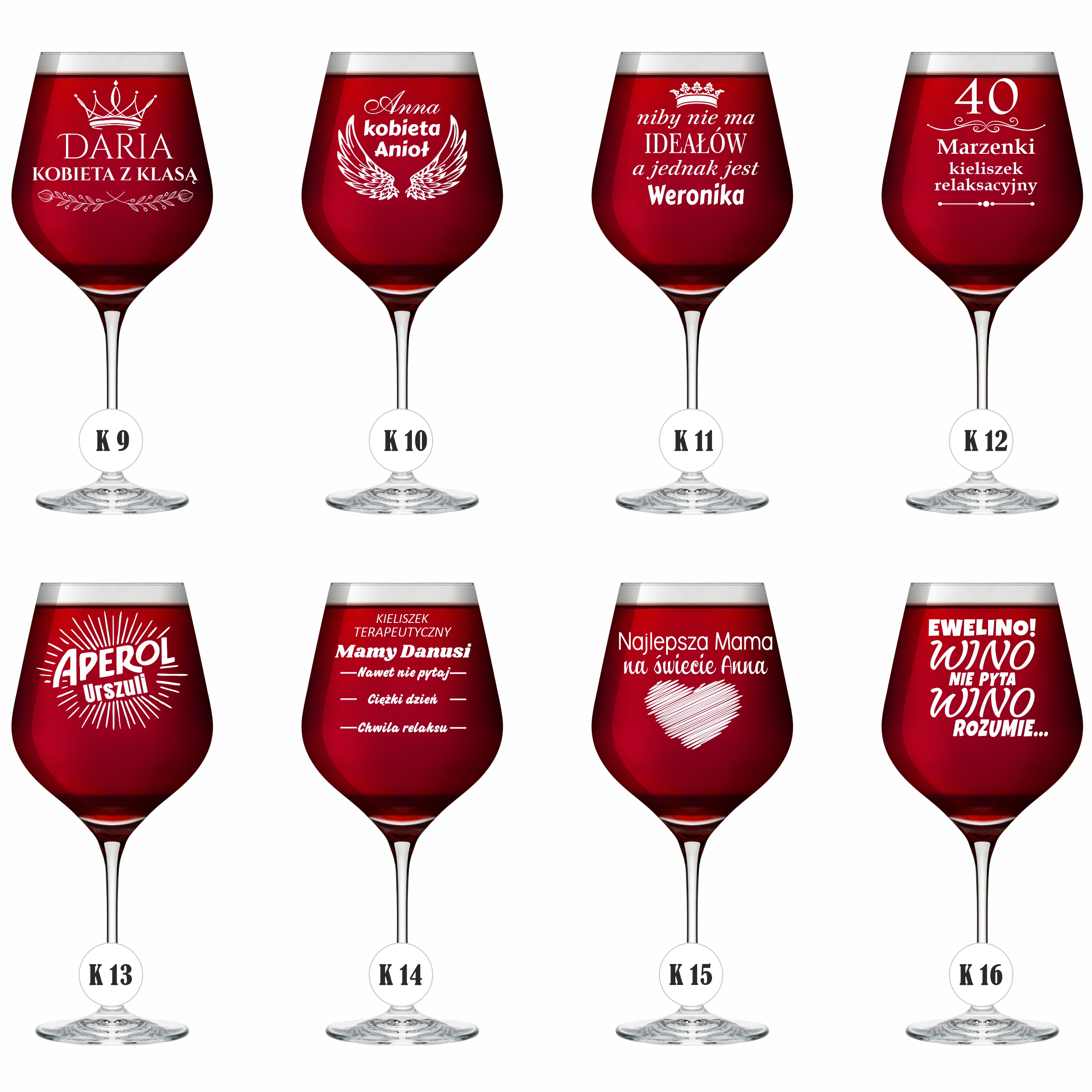 Kieliszek XXL z grawerem