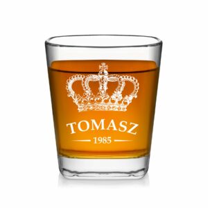 Szklanka do whisky z grawerem
