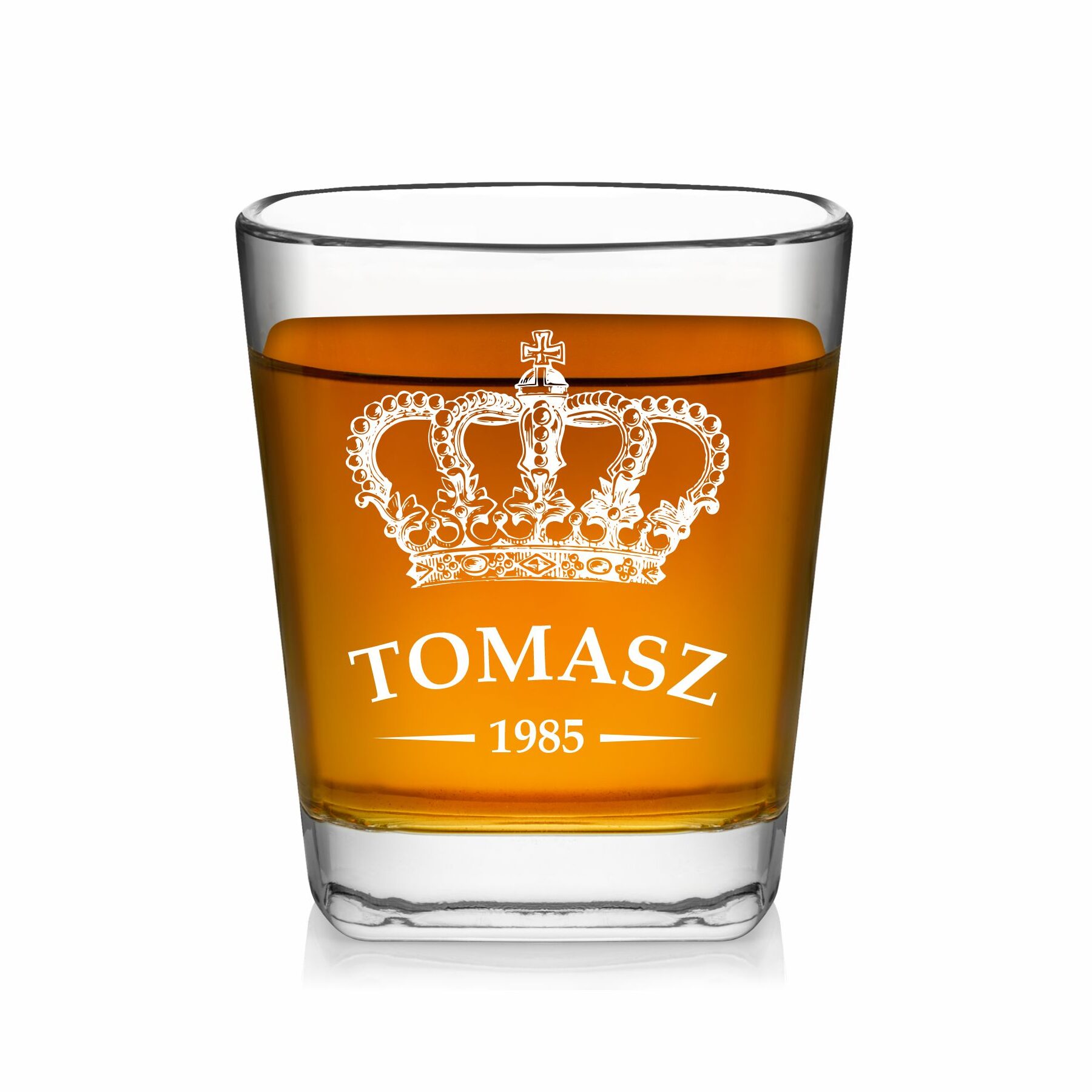 Szklanka do whisky z grawerem