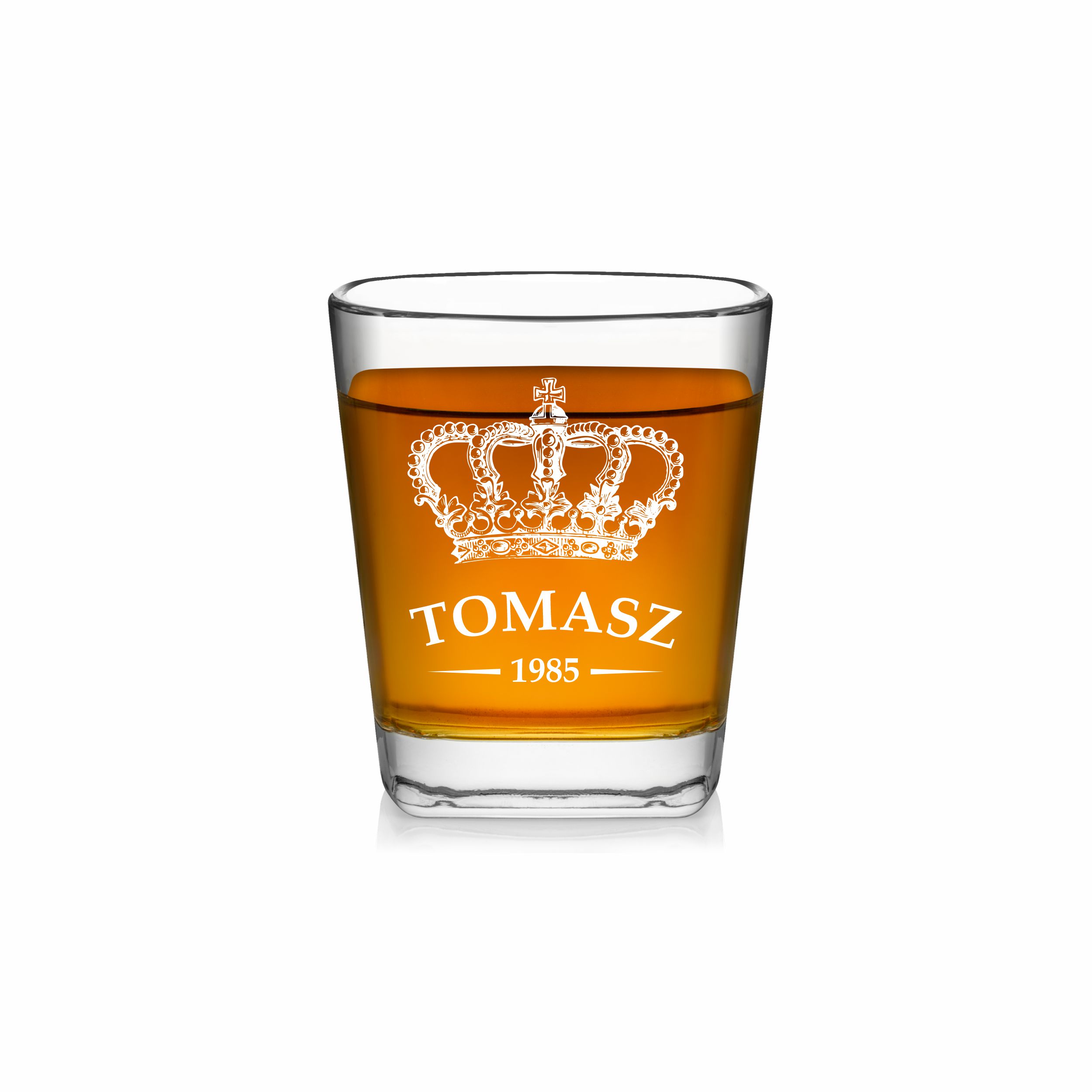 Szklanka do whisky z grawerem