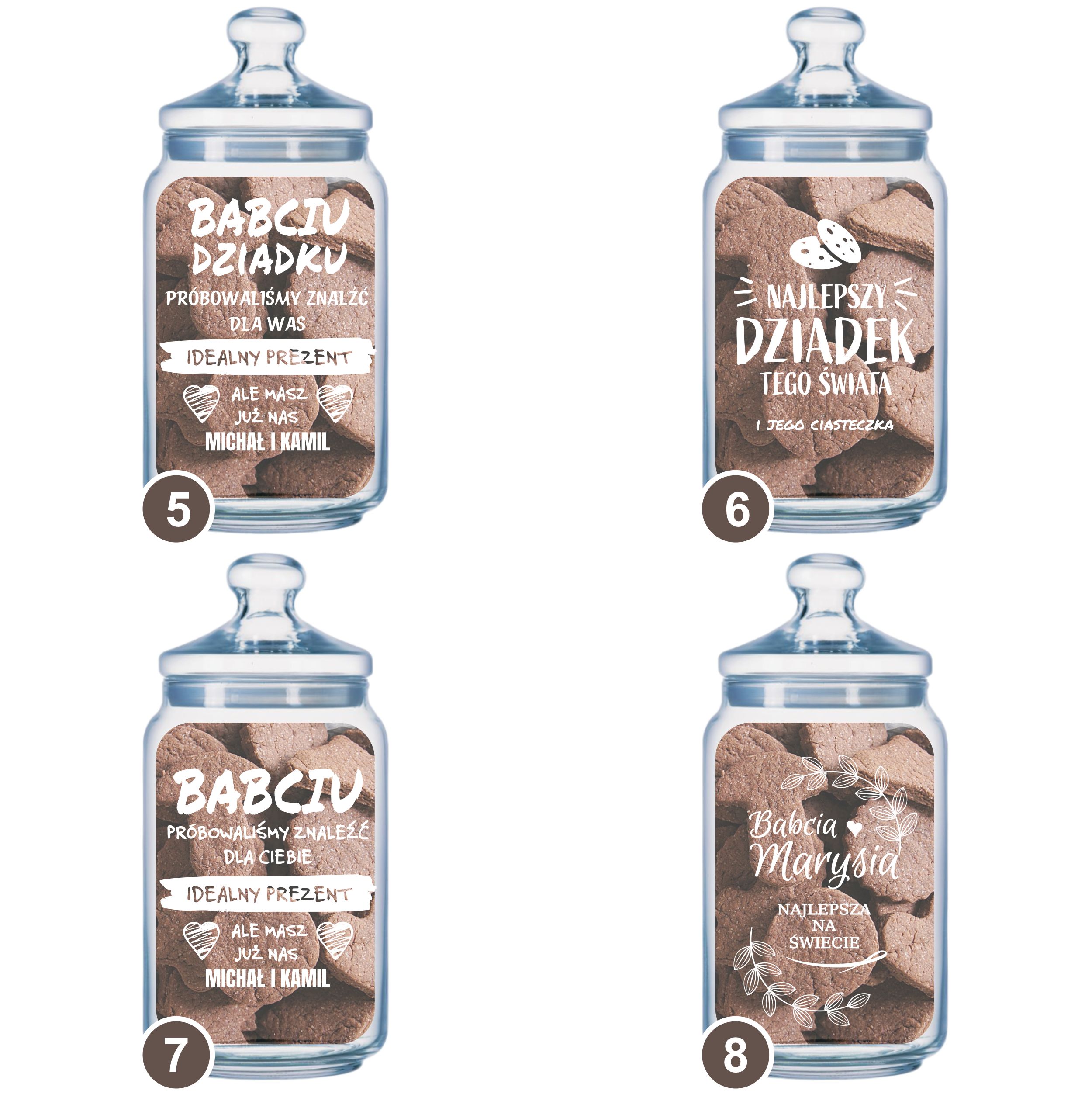 Słoik z grawerem na prezent