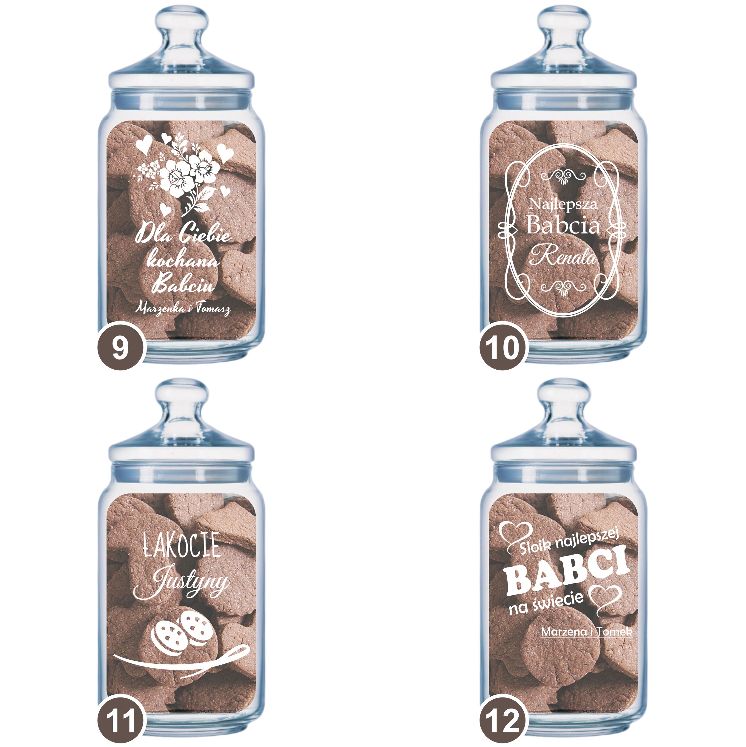 Słoik z grawerem na prezent