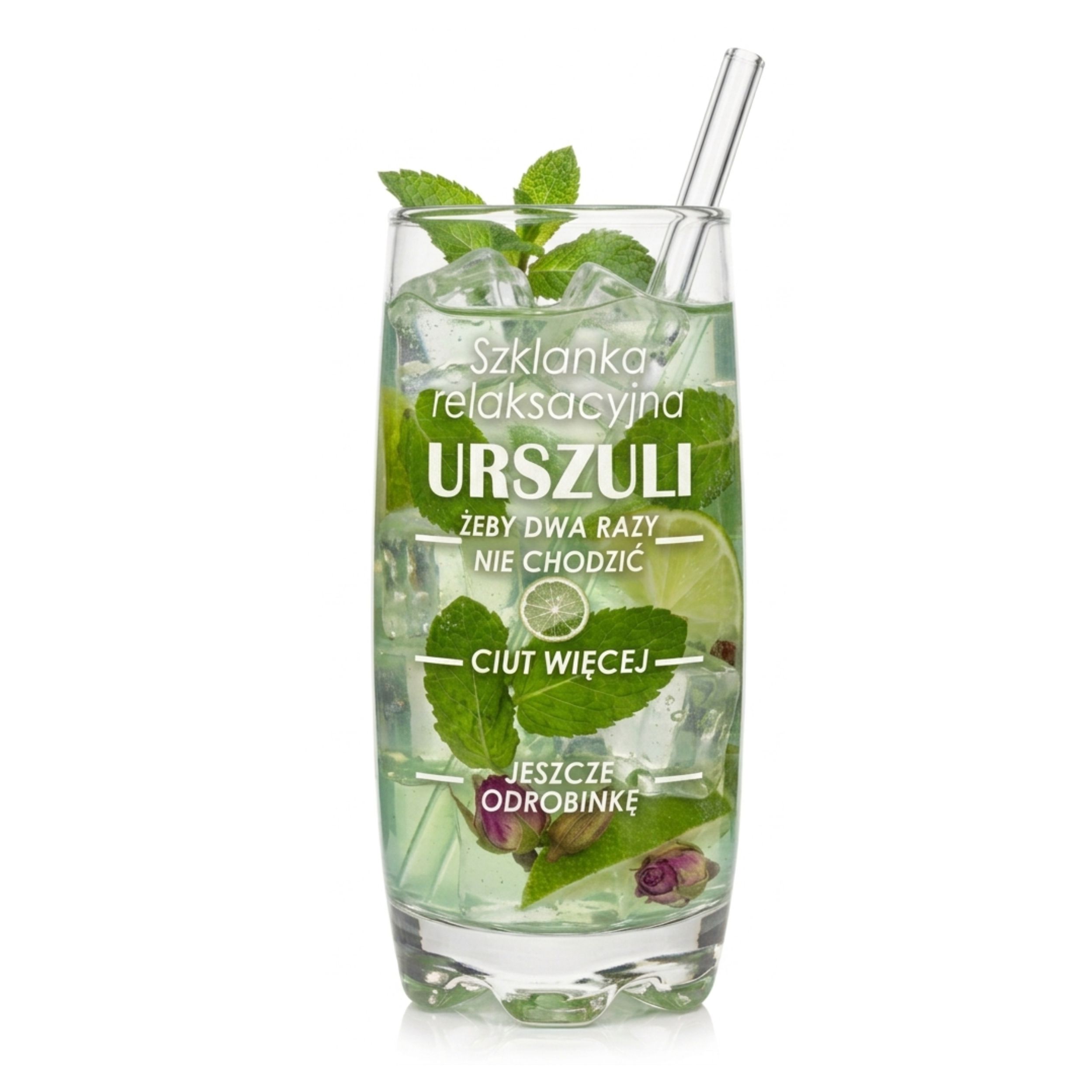 Szklanka do drinków z grawerem 350ml | Personalizowany prezent